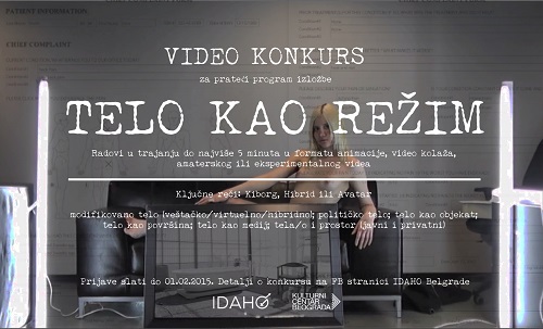 Telo kao režim - video konkurs