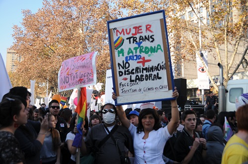 gay rights march chile