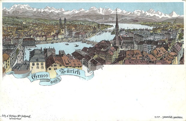 Razglednica iz Ciriha1899